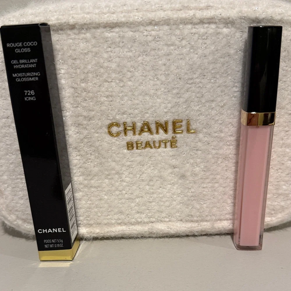 Brand new - NWT in box - CHANEL Rouge Coco Gloss - Icing (#726) - Picture 6 of 6